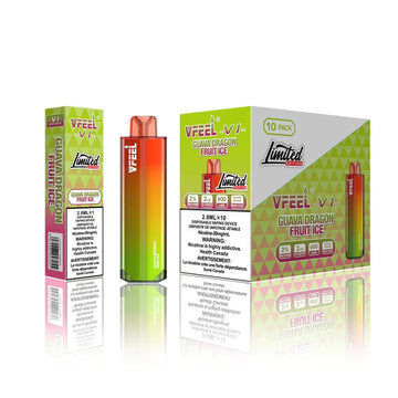 VFEEL V1 6000 Puffs - Guava Dragon Fruit Ice