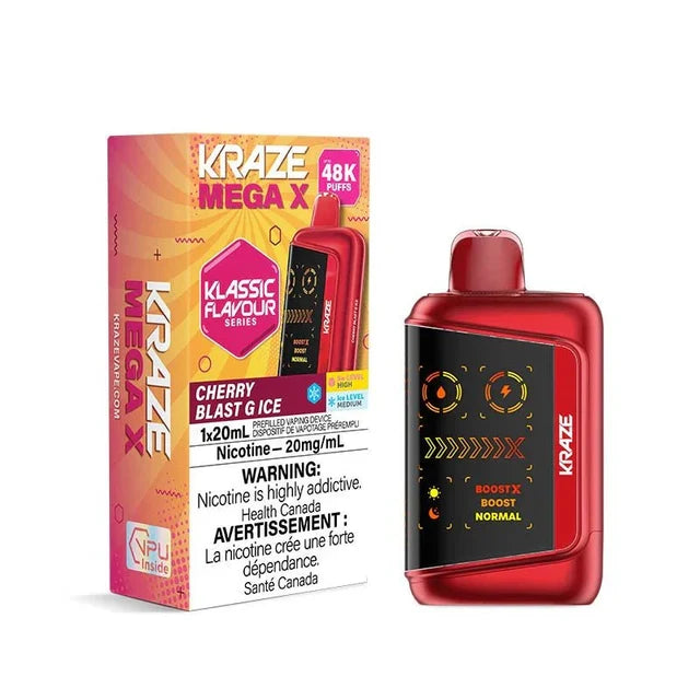 KRAZE MEGA 48K - Cherry Blast G Ice