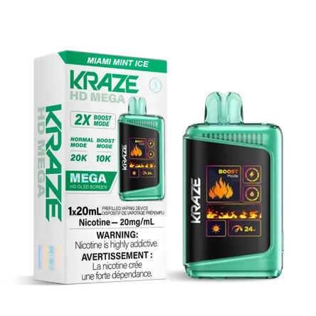 KRAZE HD MEGA 20K MIAMI MINT