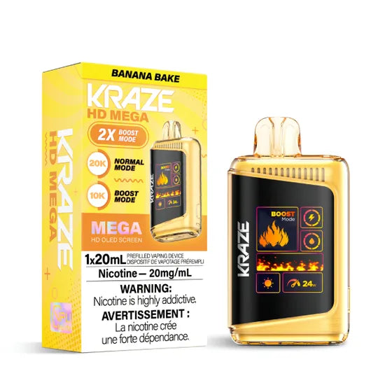 KRAZE HD MEGA 20K BANANA BAKE