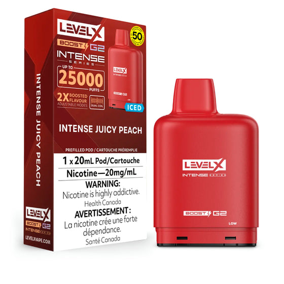 FB LEVEL X BOOST G2 INTENSE Juicy Peach Ice