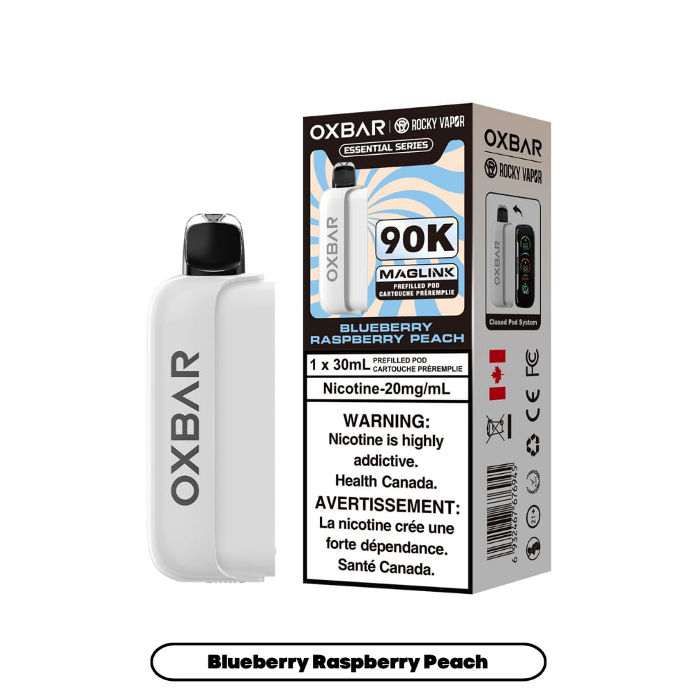 OXBAR 90K PODS - Blueberry Raspberry Peach