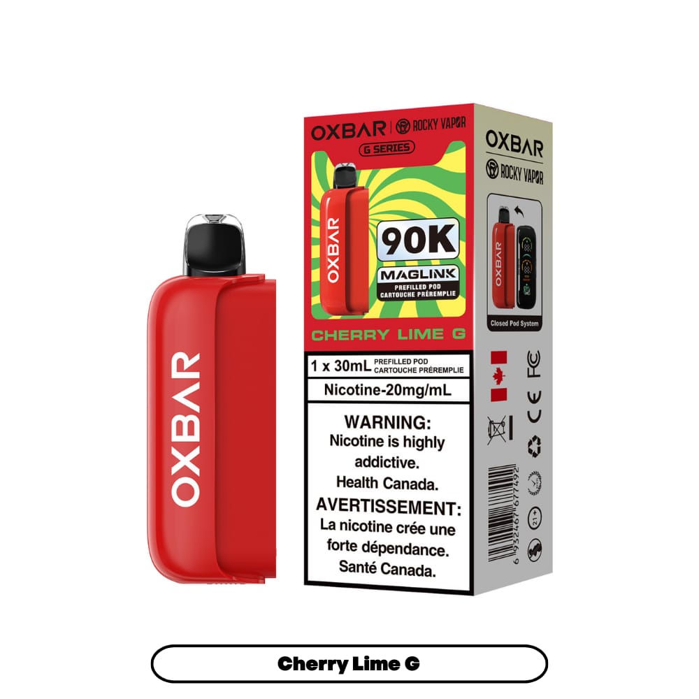 OXBAR 90K PODS - Cherry Lime G