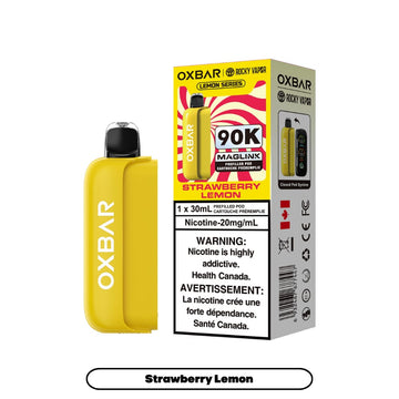 OXBAR 90K PODS - Strawberry Lemon