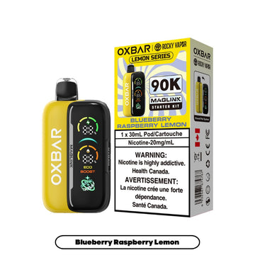 OXBAR 90K STARTER KITS Blueberry Raspberry Lemon