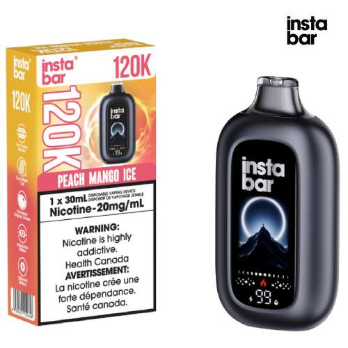 INSTABAR 120K - Peach Mango Ice