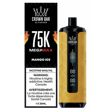 AL FAKHER CROWN BAR 75K Mango Ice