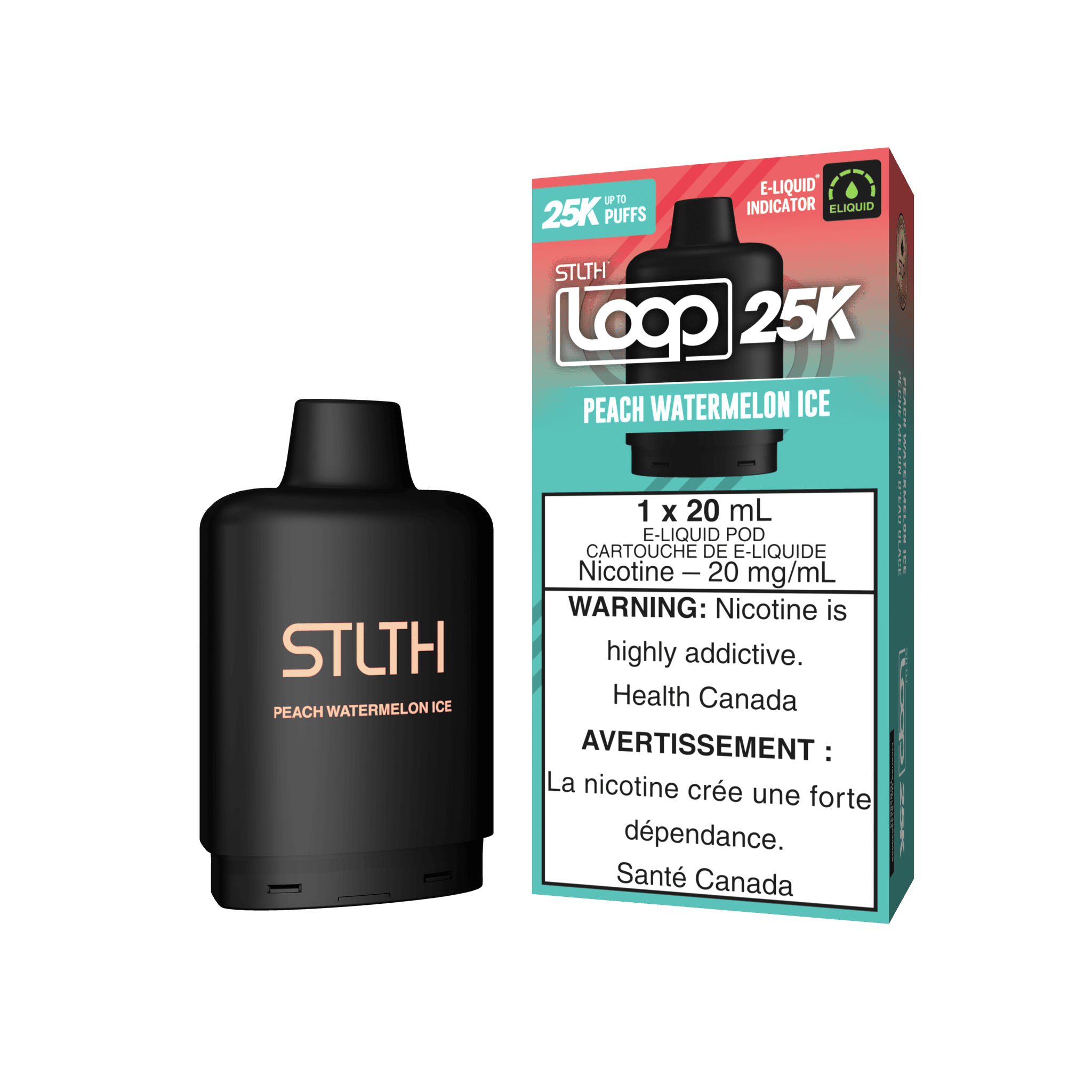 STLTH LOOP 25K Peach watermelon ice