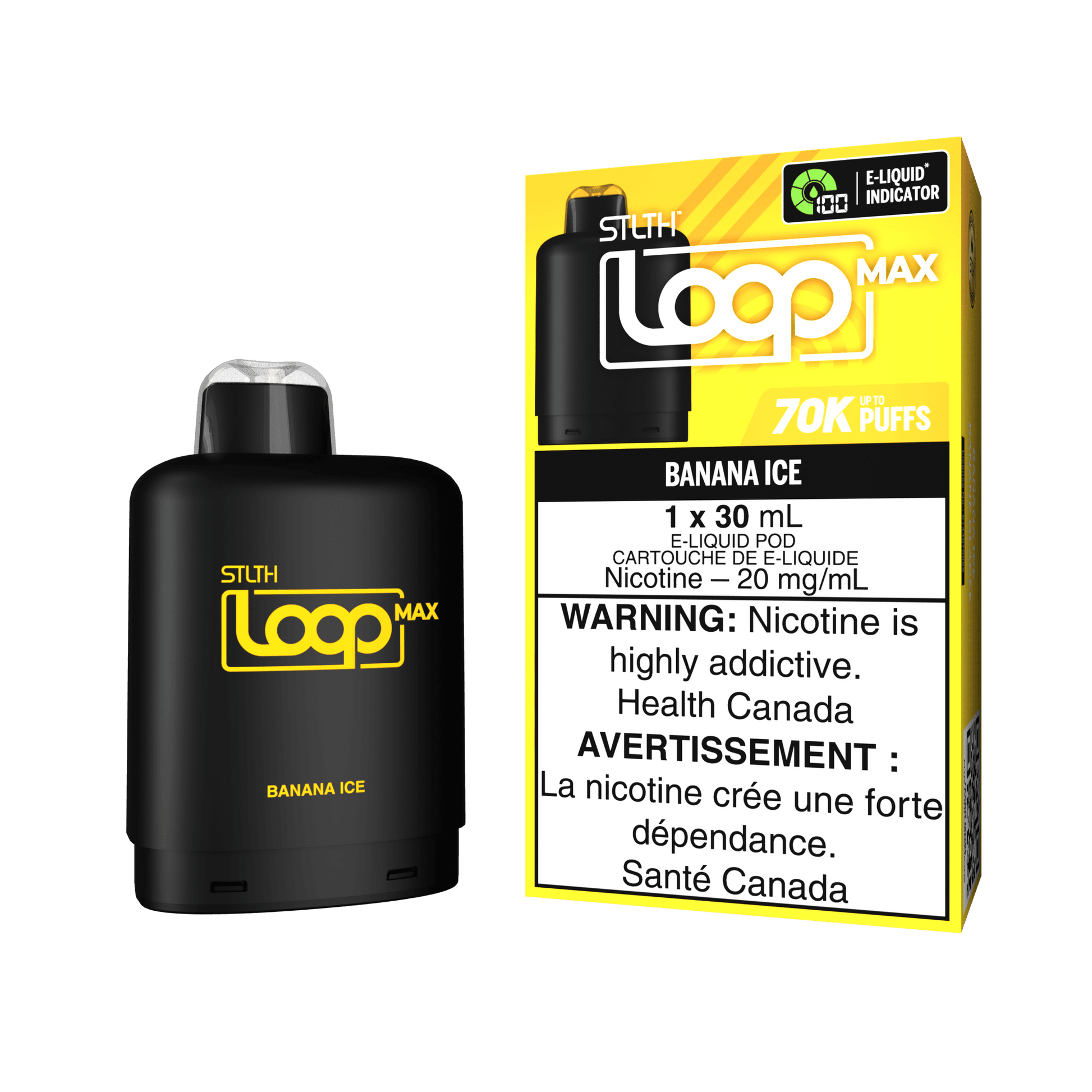 STLTH LOOP MAX 70K - Banana ice