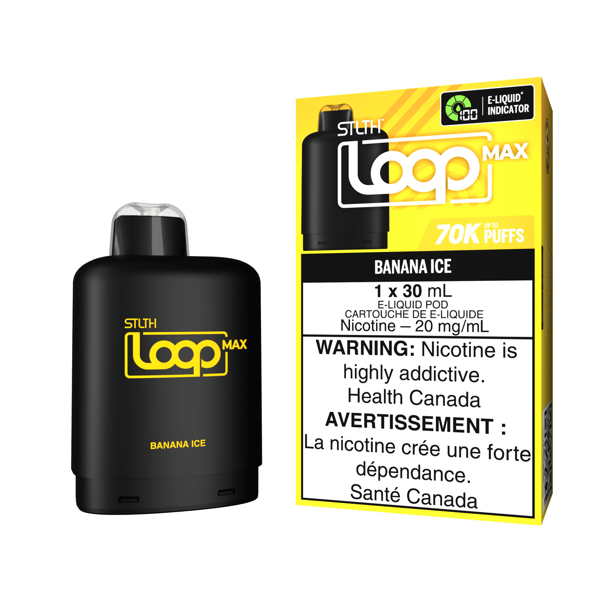 STLTH LOOP MAX 70K - Banana ice