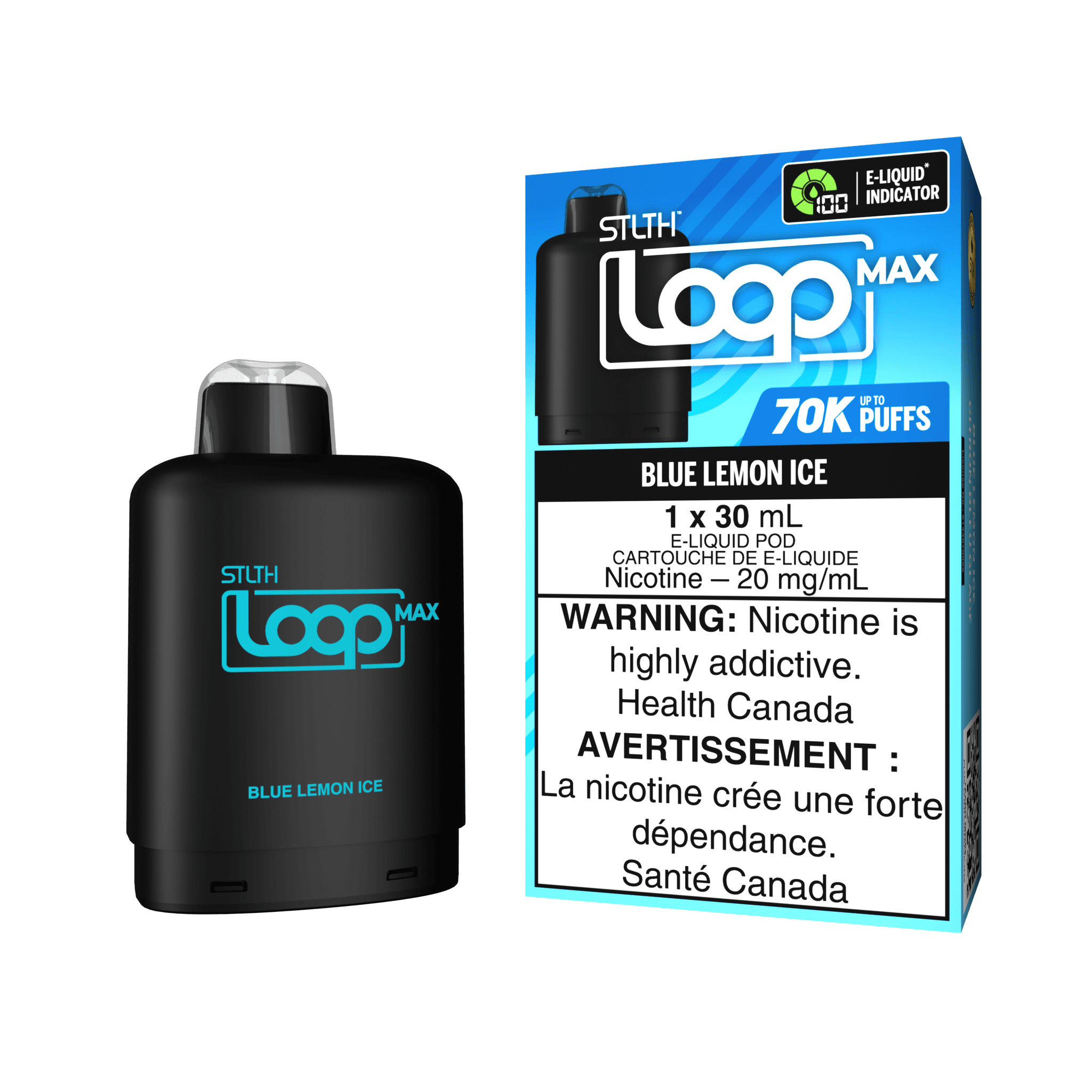 STLTH LOOP MAX 70K - Blue lemon ice