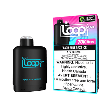 STLTH LOOP MAX 70K - Peach blue razz ice