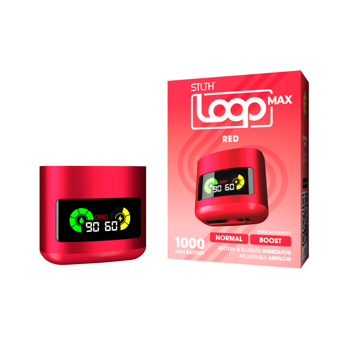 STLTH LOOP MAX DEVICE - Red
