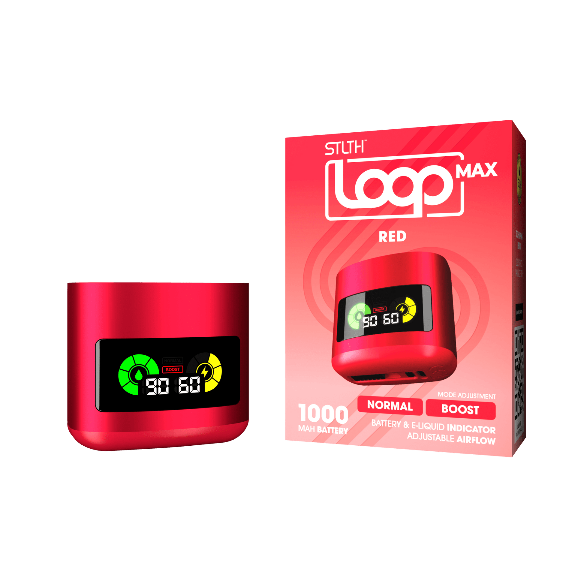 STLTH LOOP MAX DEVICE - Red