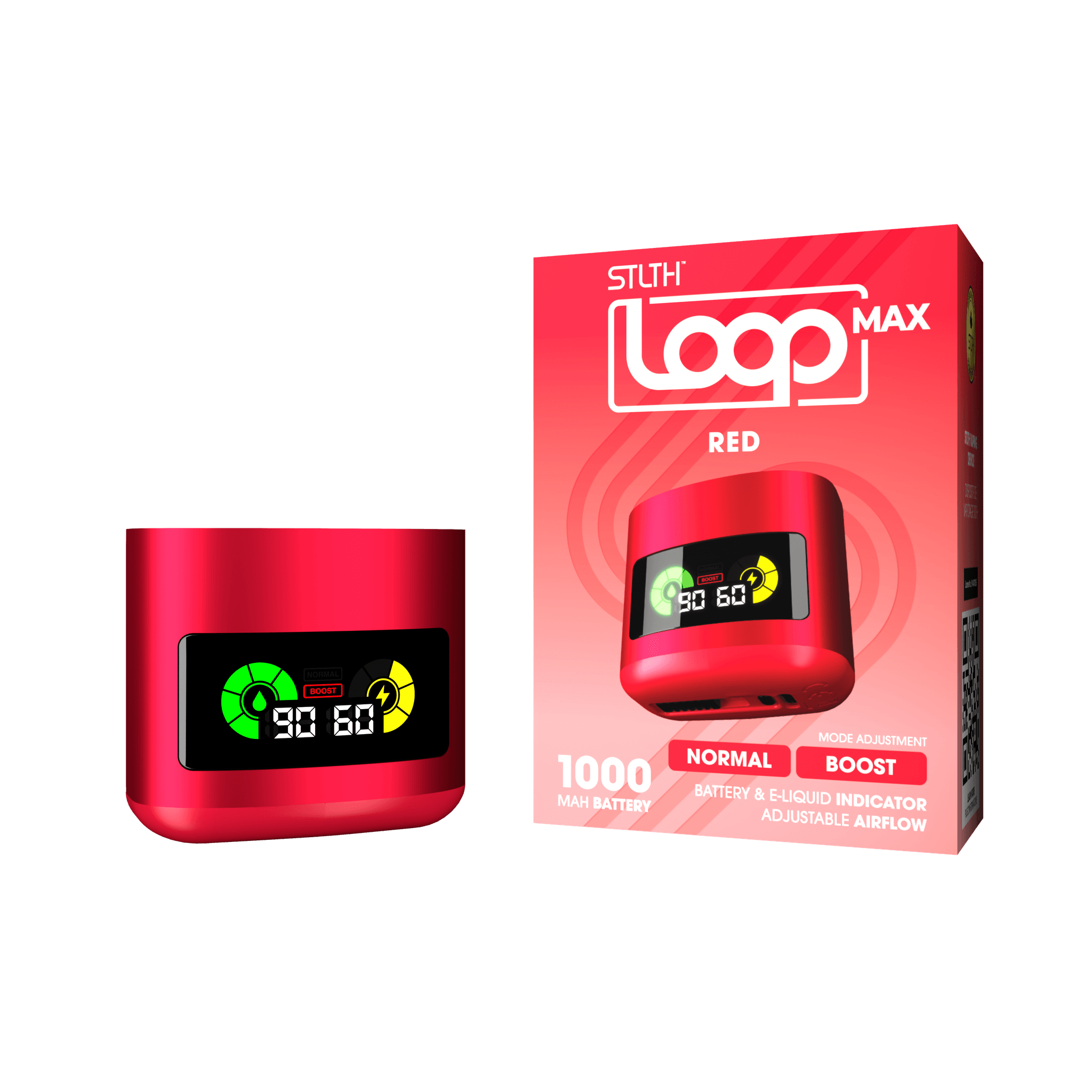 STLTH LOOP MAX DEVICE - Red