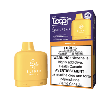 STLTH LOOP MAX X ELFBAR POD PACK - Mango Ice