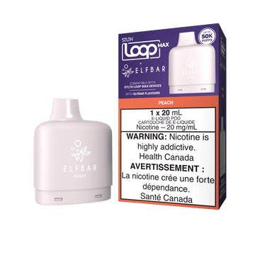STLTH LOOP MAX X ELFBAR POD PACK - Peach