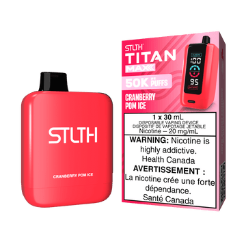 STLTH TITAN MAX - Cranberry pom ice
