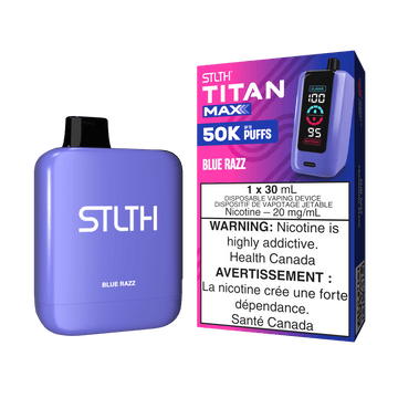 STLTH TITAN MAX - Sour blue razz ice