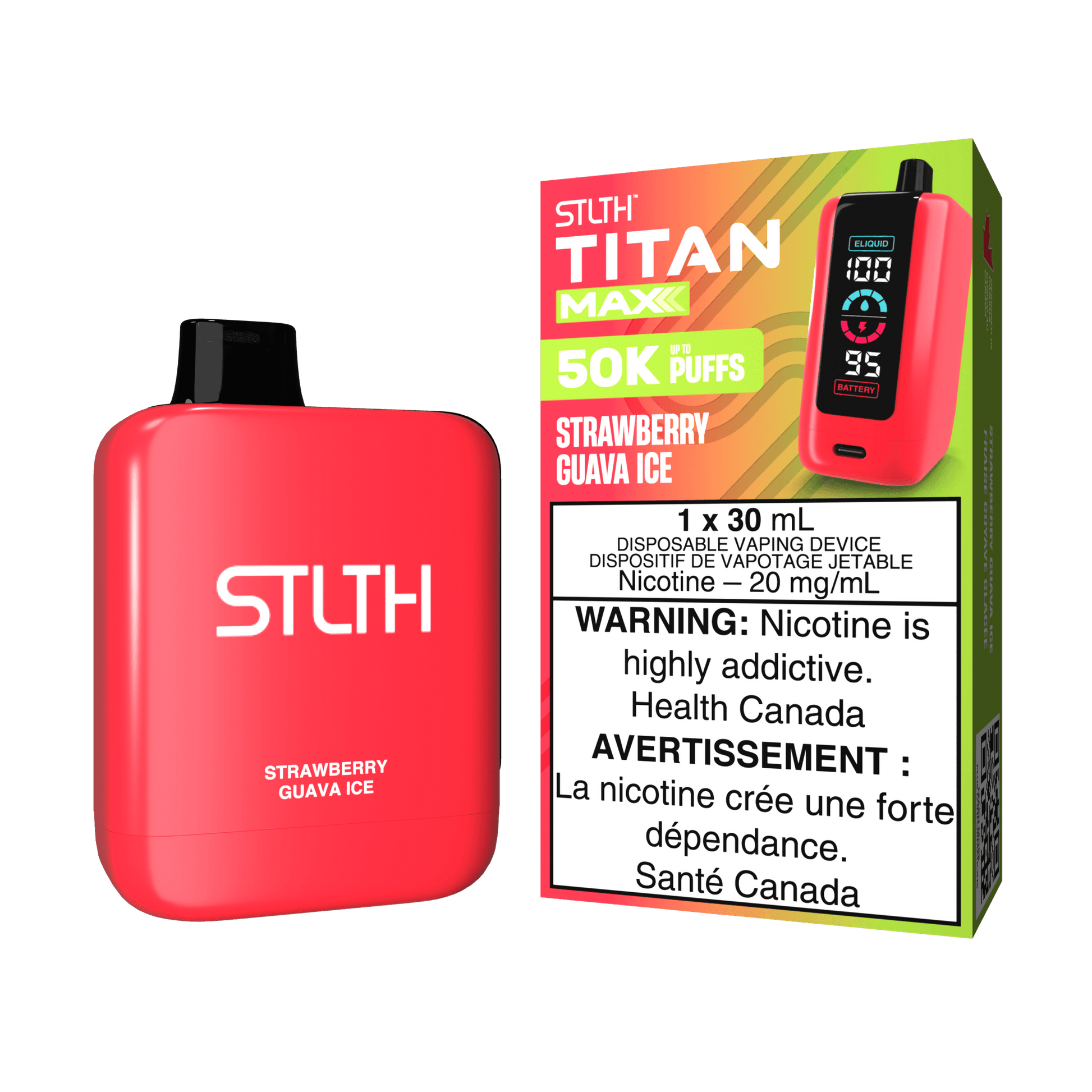 STLTH TITAN MAX - Strawberry guava