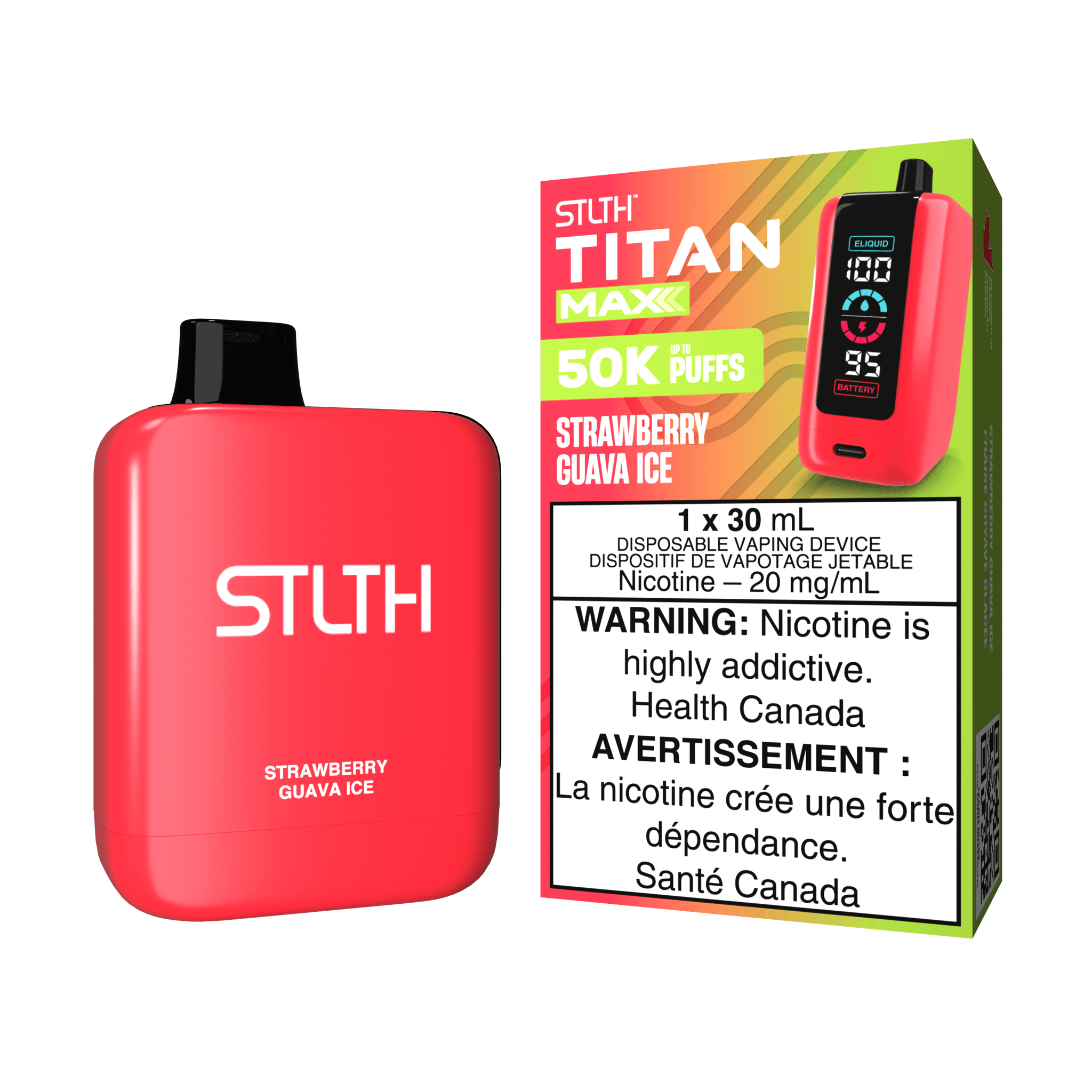 STLTH TITAN MAX - Strawberry guava