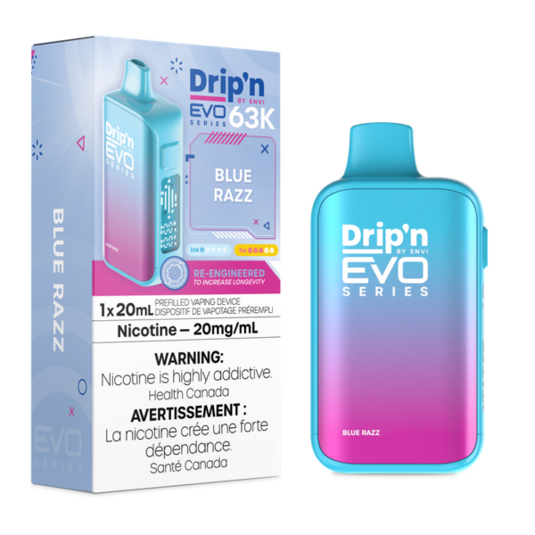 DRIP’N 63K –  BLUE RAZZ