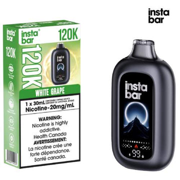INSTABAR 120K - White Grape