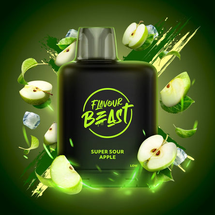 Level X Flavour Beast Boost - Super Sour Apple Iced 20mg