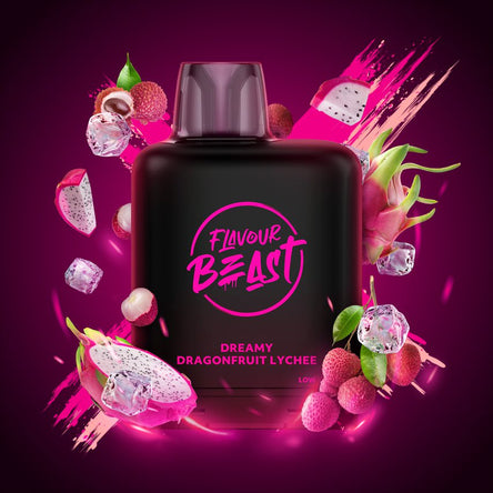 Level X Flavour Beast Boost G2 - Dreamy Dragonfruit Lychee Iced 20mg