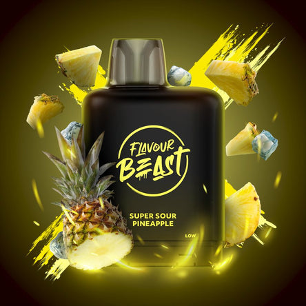 Level X Flavour Beast Boost - Super Sour Pineapple Iced 20mg