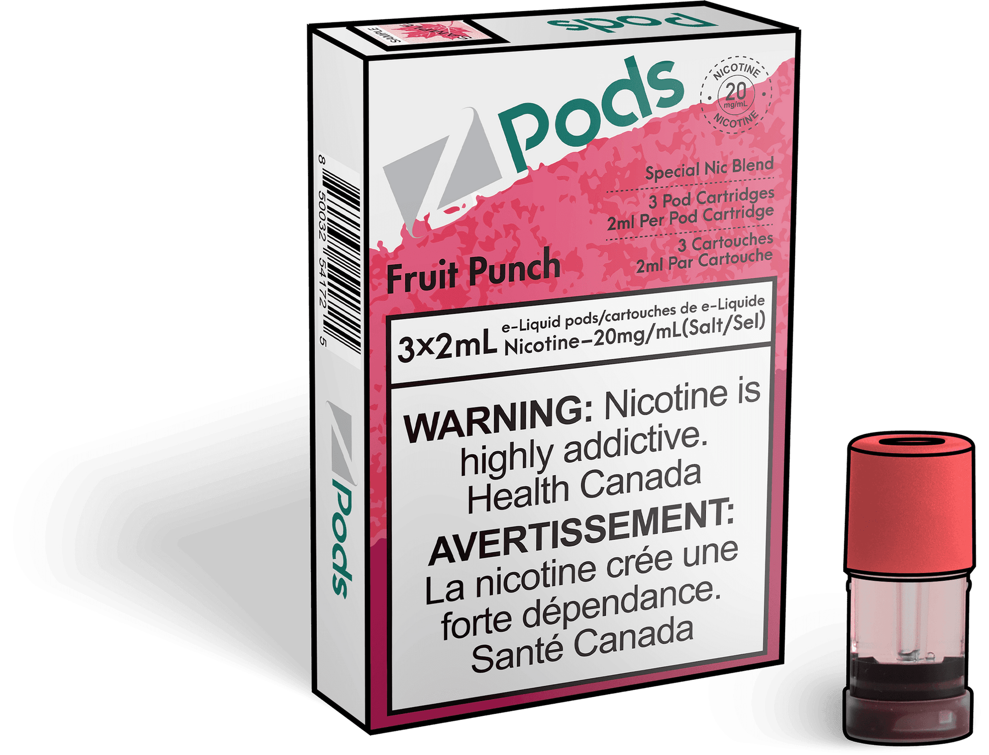 Z PODS-Fruit Nectar (Fruit Punch)