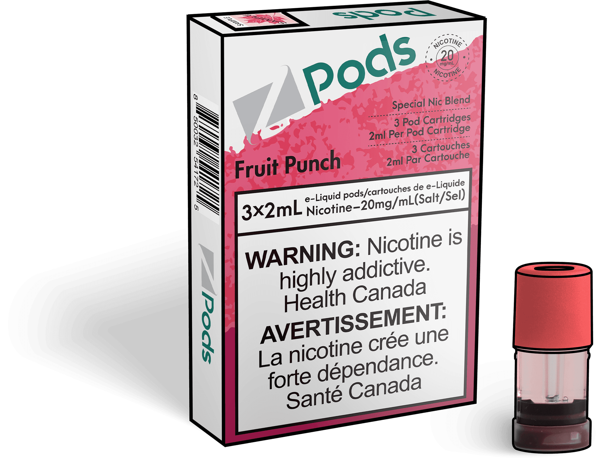 Z PODS-Fruit Nectar (Fruit Punch)